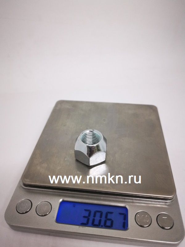 гайка колесная м14*1,5 (18, ключ 22) волга, соболь, уаз 20-3101040 в интернет-магазине НМК